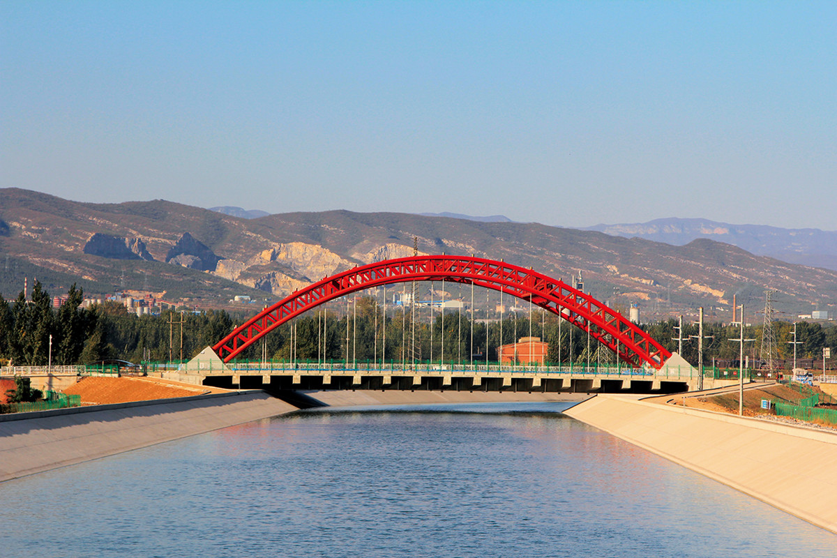 南水北調跨渠解放路公路橋